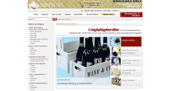 Desktop Screenshot of basketwholesalers.com